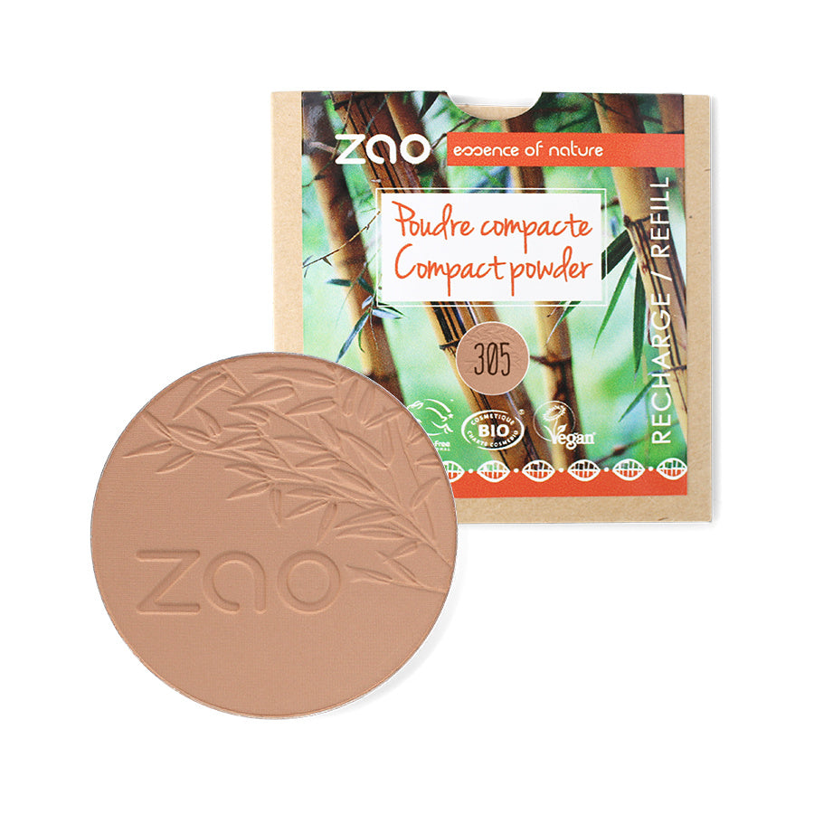 Zao Milk Chocolate Compact Powder Refill