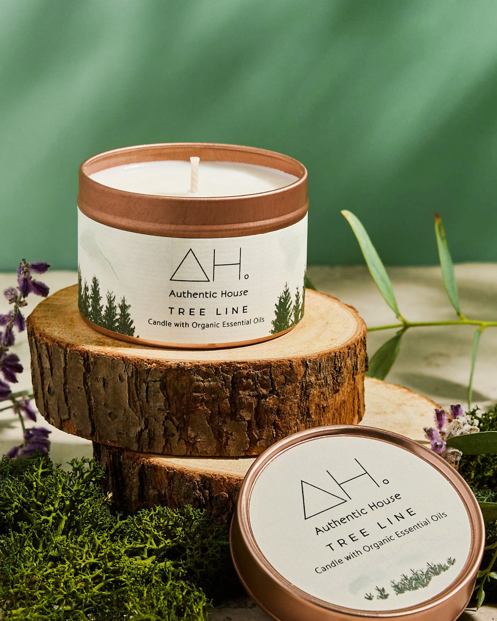 Tree scent candle Tree Line Authentic House