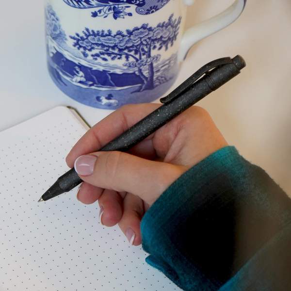 Writing with a pen